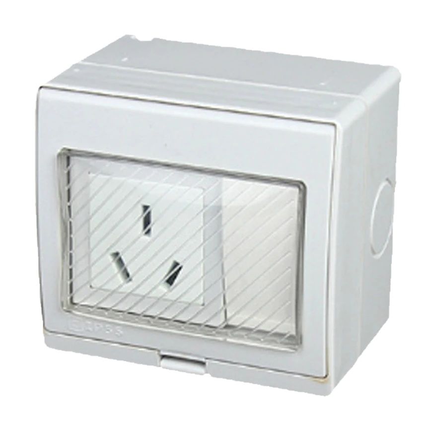 Outdoor Power Outlet Extension - Wodoodporne gniazdko ścienne AU 16A 250V