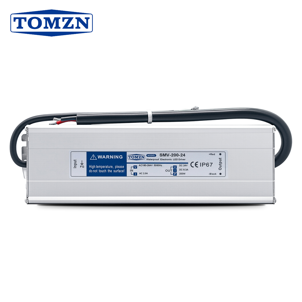 Outdoor Power Transformer - Zasilacz LED TOMZN 200W Wodoodporny IP67