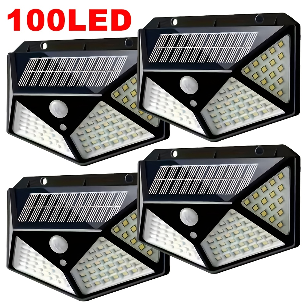 Outdoor Powerwall - 100 LED Zewnętrzna Solarna Lampa Ogrodowa