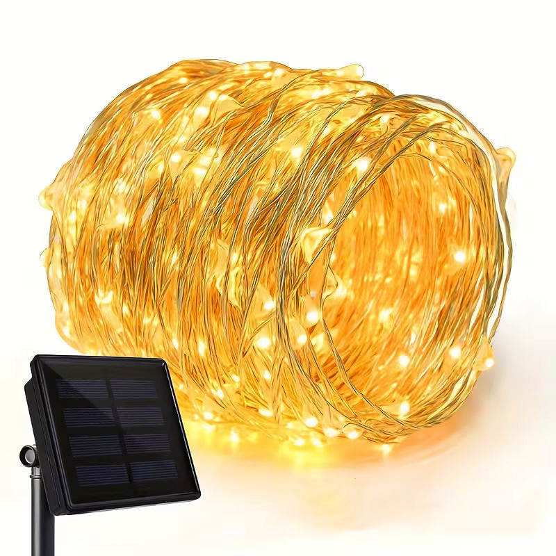 Outdoor Power And Plant - Girlanda LED zasilana energią słoneczną, 8