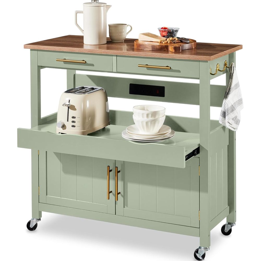 Outdoor Kitchen Power Outlet - Wysuwany wysypianiec kuchenny LarRolling, 36 cali,