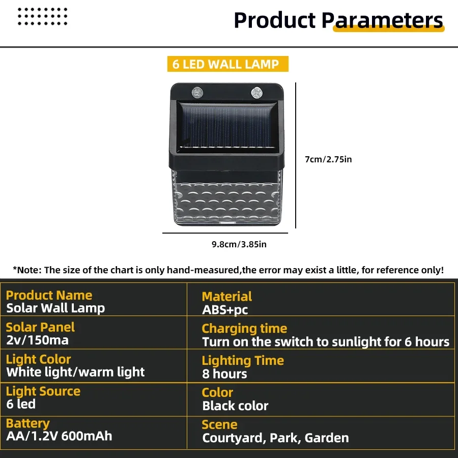 Lampa solarna LED z czujnikiem – Outdoor Powerwall recenzja i cena