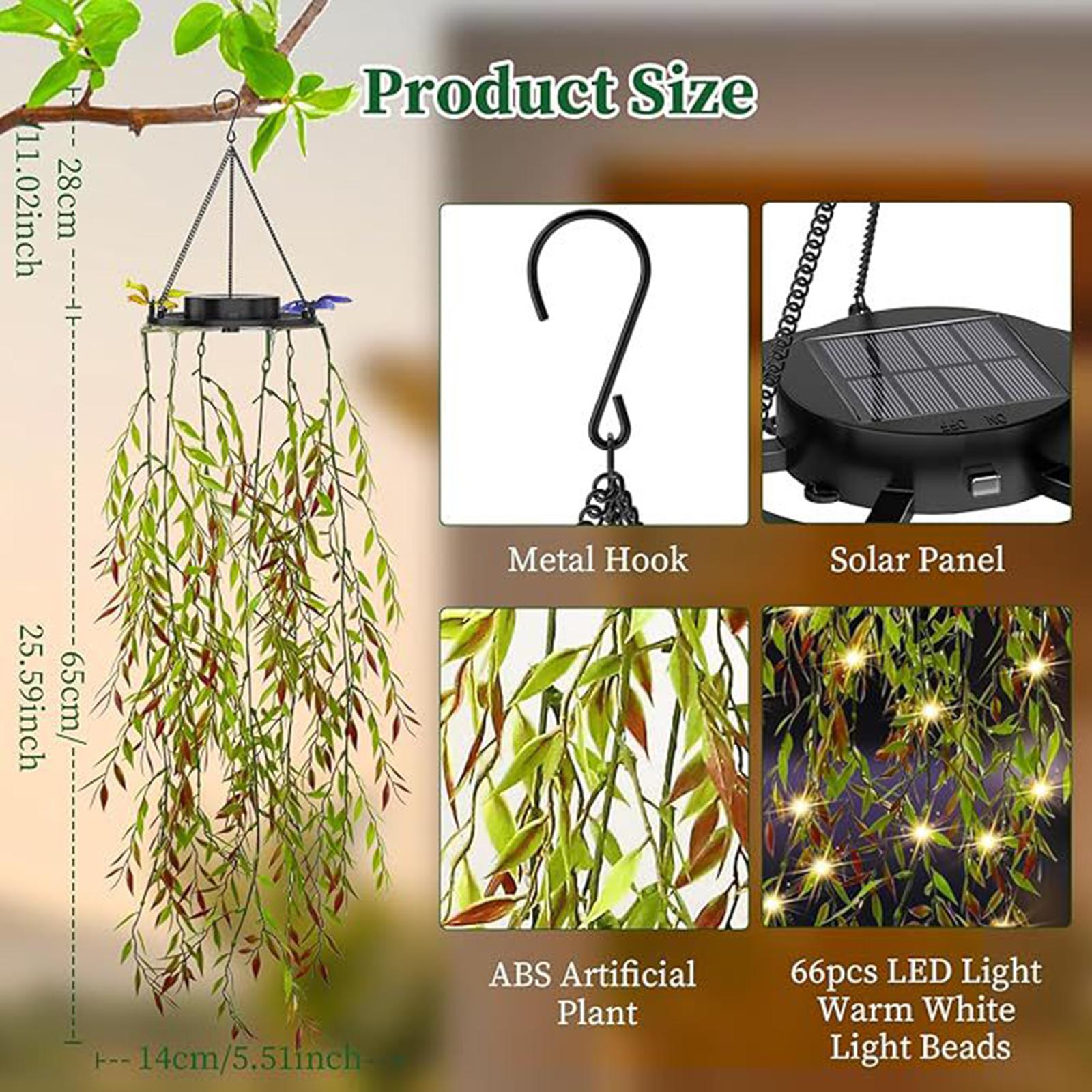 Solarna lampa ogrodowa wisząca – Outdoor Power And Plant recenzja i cena