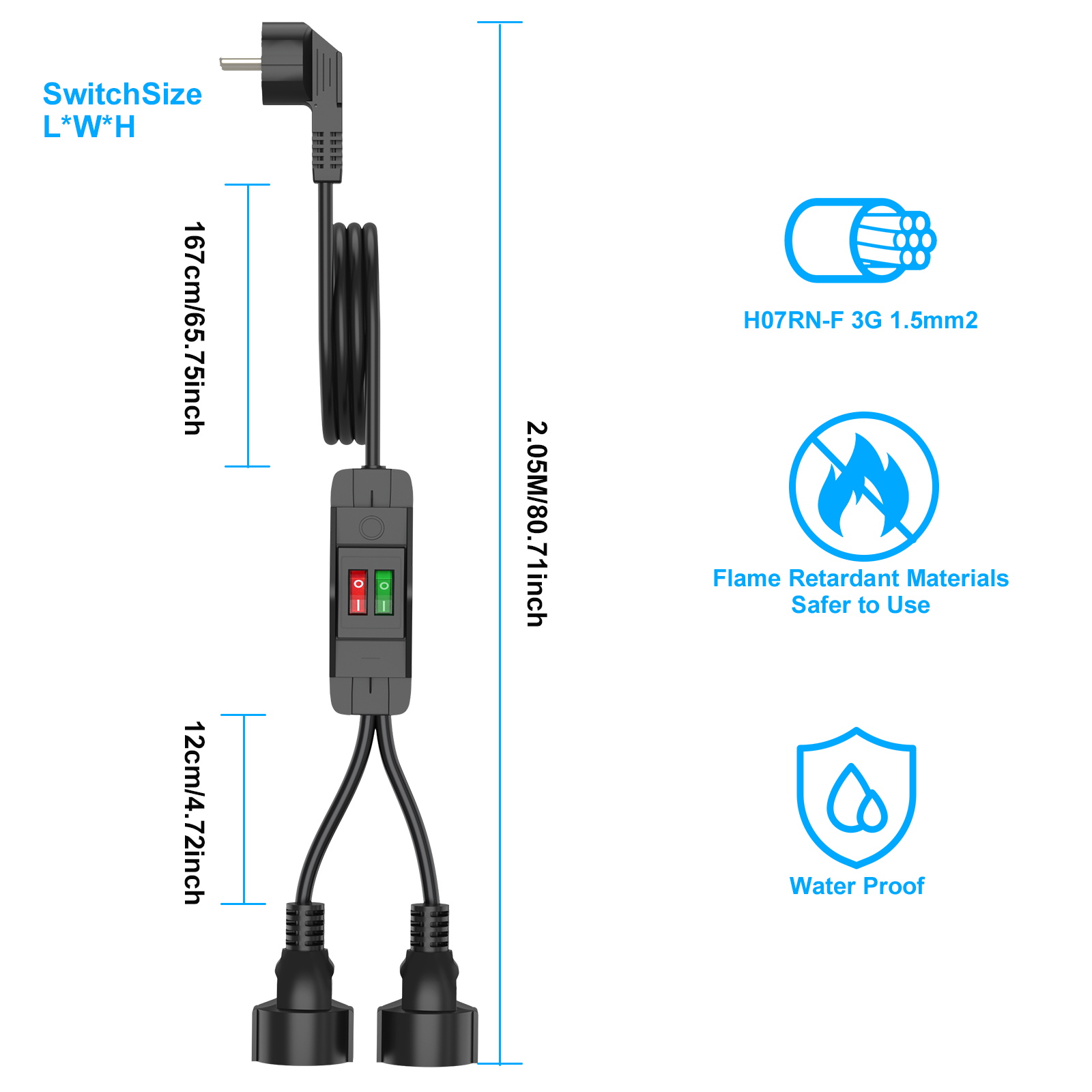 Przedłużacz z wtyczką EU z włą – Outdoor Power Outlet Extension recenzja i cena