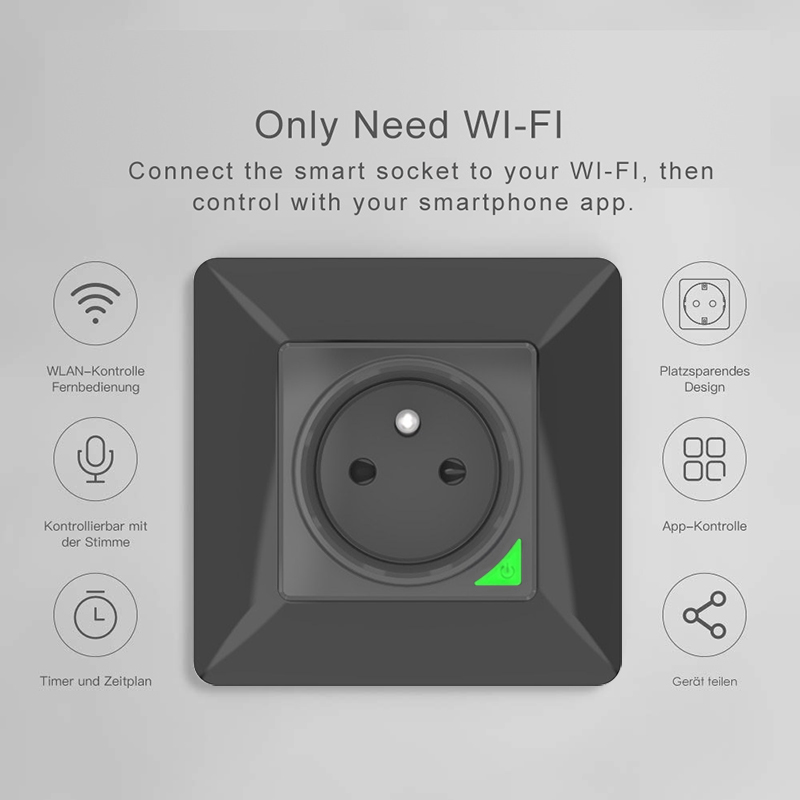 Avoir Zigbee Tuya IP66 zewnętr – Outdoor Power Outlet Extension recenzja i cena