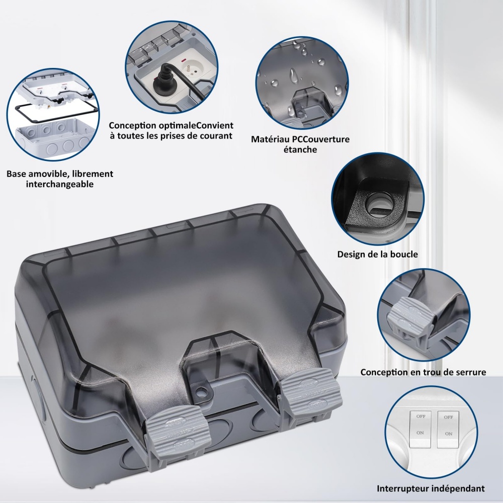 EIOMR Francja Gniazdko zewnętr – Outdoor Power Outlet Extension recenzja i cena