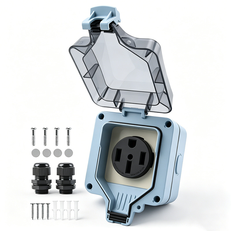 Wodoodporna skrzynka zasilając – Outdoor Power Point Cover recenzja i cena