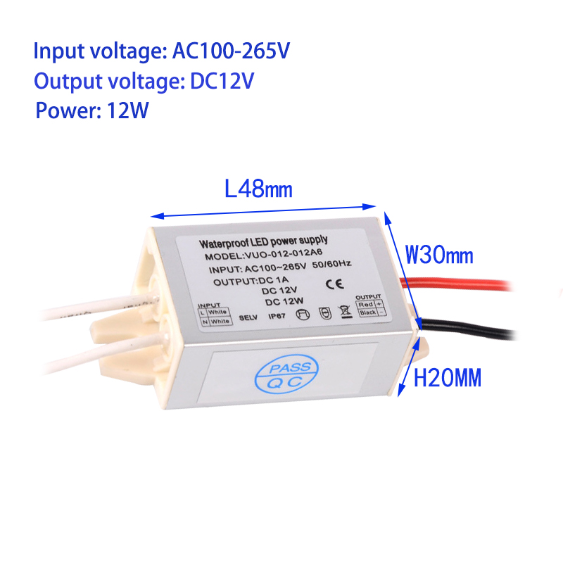 Slim Mini LED Driver Regulator – Outdoor Power Transformer recenzja i cena