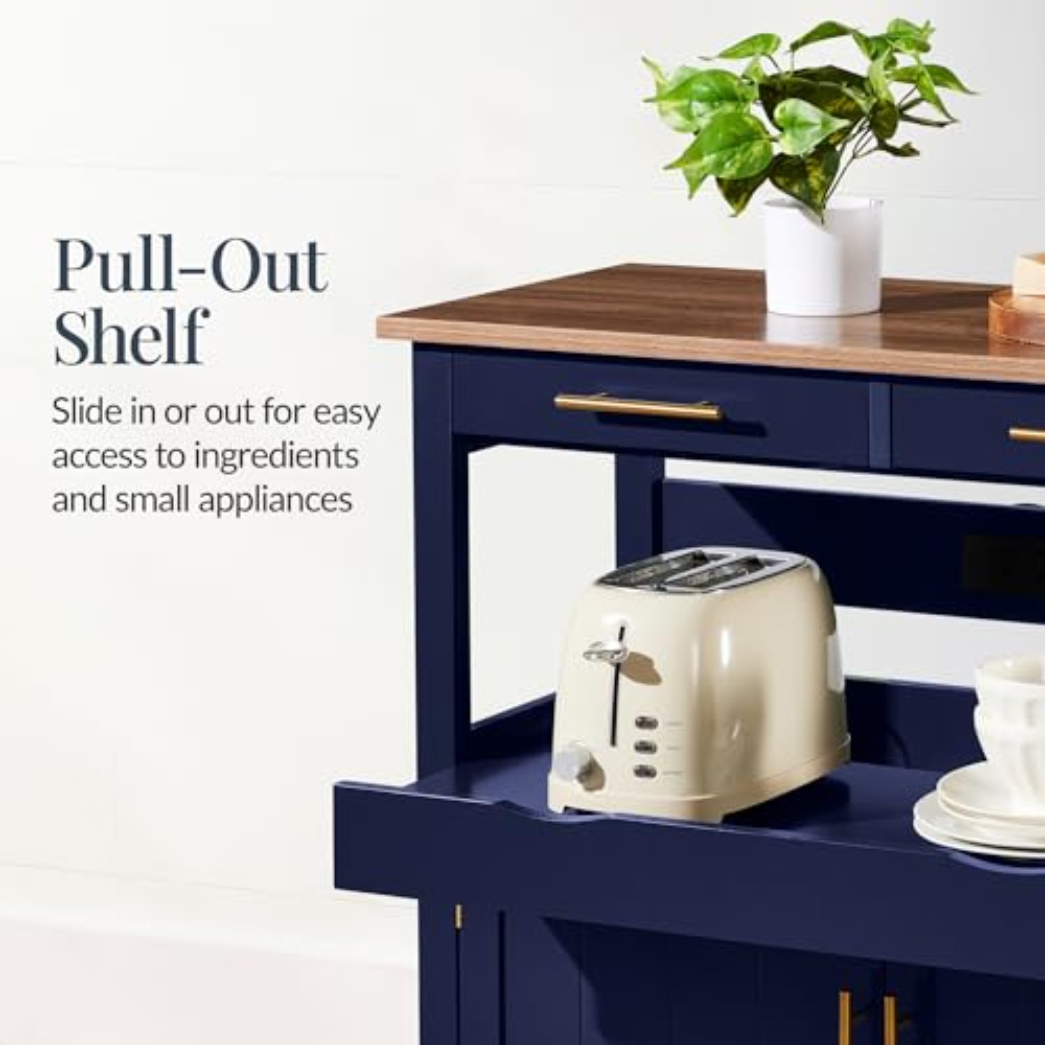 Wysoka kuchenna wyspa na kółka – Outdoor Kitchen Power Outlet recenzja i cena